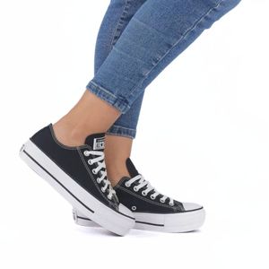 Tênis All Star Platform Ox Feminino Preto
