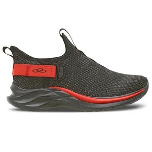 Tênis Infantil Olympikus Maneiro Kids Menino Preto e Vermelho