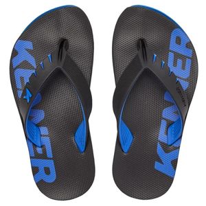 Chinelo Infantil Kenner Red Kids Menino Preto e Azul