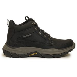 Bota Masculina Cadarço Adventure Skechers Preto