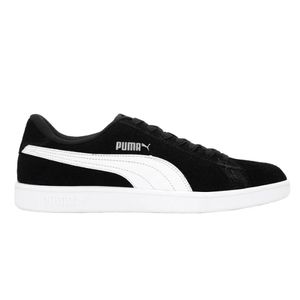 Tênis Casual Puma Smash V2 Masculino Preto e Branco