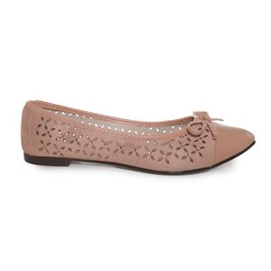 Sapatilha Slipper Feminina Moleca Flor Marrom
