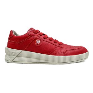 Tênis Casual Dia a Dia New Face Feminino Vermelho