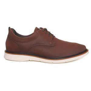 Sapato Savona Couro Masculino Marrom