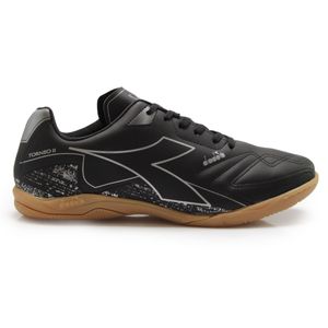 Chuteira Futsal Diadora Torneo II Masculina Preta