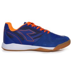 Chuteira Futsal Diadora Vittoria Masculina Azul