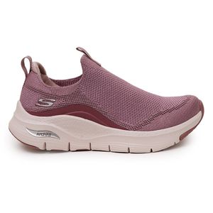 Tênis Feminino Casual Arch Fit Skechers Rosa