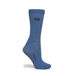 Meia Casual Constantino 37-44 Masculina Azul Mescla