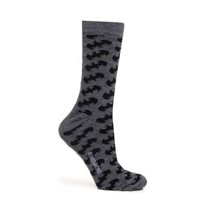 Meia Constantino Warner Batman Masculina Cinza
