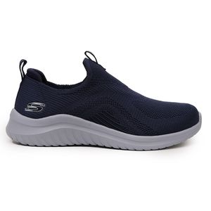 Tênis Skechers Slip On Tecido Feminino Marinho