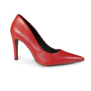 Sapato Feminino Scarpin Clássico Via Marte Vermelho