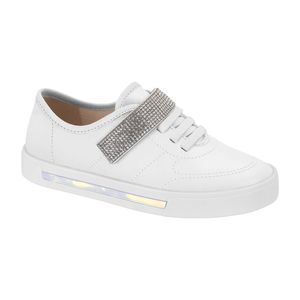 Tênis Casual Molekinha Branco Juvenil Feminino