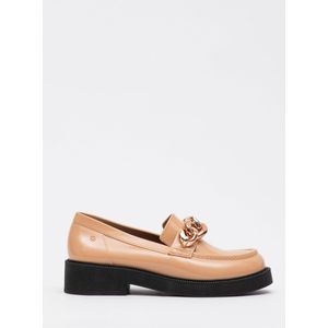 Sapato Mocassim Petite Jolie Boss Feminino Bege