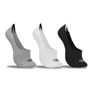 Kit 3 pares de Meia Olympikus Ultra Invisível 33 a 38