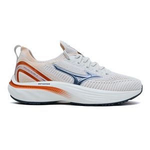 Tênis Esportivo Mizuno Glow 2 Creme Feminino