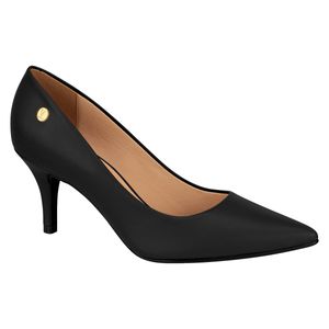 Scarpin Vizzano Salto Médio Feminino Preto