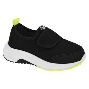 Tênis Casual Molekinho Preto Infantil Masculino