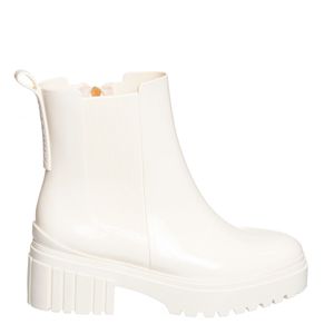 Bota Chelsea Petite Jolie Feminina Marfim