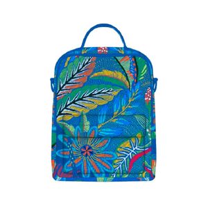 Mini Mochila Farm Borogodó Tapete de Tucano Azul