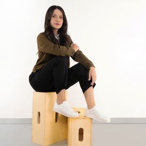 Tênis M Shuz Casual Feminino Branco