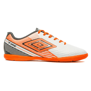 Chuteira Umbro Fire Masculina Branca Futsal