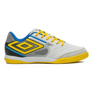 Chuteira Umbro Branca Pro 5 Bump Club Futsal Masculina