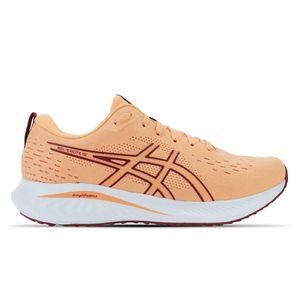 Tênis Esportivo Asics Excite 10 Laranja e Vermelho Feminino