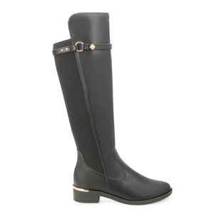 Bota Cano Alto Bebecê Feminina Preta