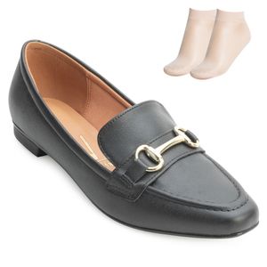 Sapato Vizzano e Meia Feminino Preto