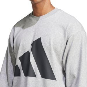 Casaco Adidas Big Logo Masculino Cinza