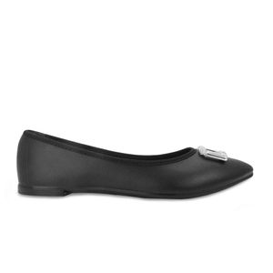 Sapatilha Moleca com Detalhe Feminina Preta