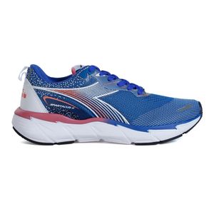 Tênis Corrida Feminino Diadora Spartacus II Azul e Branco