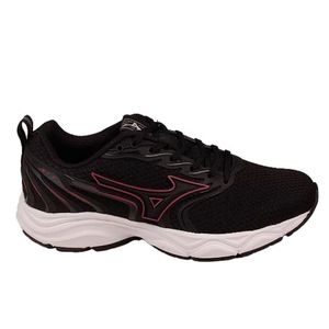 Tênis Esportivo Mizuno Jet 7 Preto e Pink Feminino