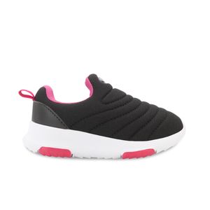 Tênis Slip On Gibizinho Infantil Menina Preto