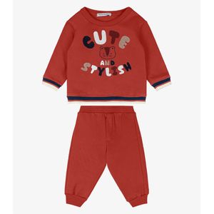 Conjunto Moletom Trick Nick Infantil Laranja