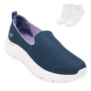 Tênis Skechers Go Walk Flex e Meia Feminino
