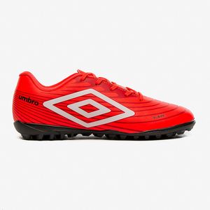 Chuteira Society Umbro Glaze Masculina Vermelha