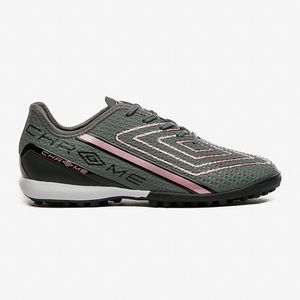 Chuteira Society Umbro Chrome Masculina Cinza