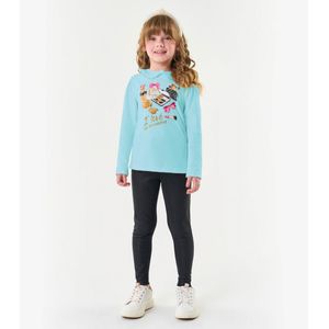 Conjunto Trick Nick Blusa+Legging Infantil Azul