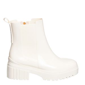 Bota Chelsea Petite Jolie Feminina Marfim