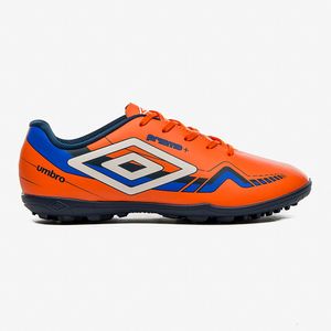 Chuteira Society Umbro Prisma+ Masculina Laranja