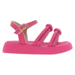 Sandália Flats Molekinha Infantil Menina Rosa