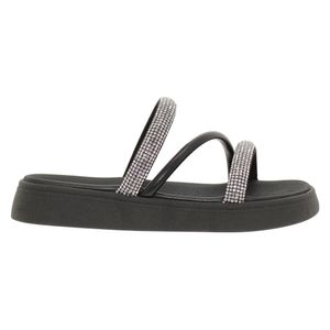 Tamanco Flatform Molekinha Juvenil Feminino Preto
