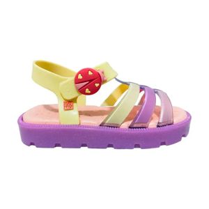 Sandália Flats Zaxynina Infantil Feminina  Amarela