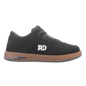 Tênis Casual Street Redikal Masculino Preto e Marrom