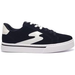 Tênis Casual Via Marte Combinação Feminino Preto e Branco