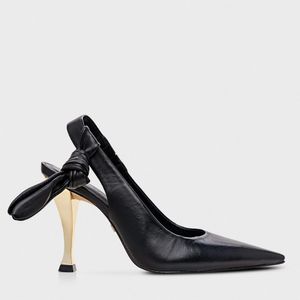 Scarpin Slingback Carrano Feminino Preto