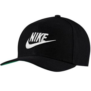 Boné Nike Aba Reta Pro Futura Unissex Preto e Branco