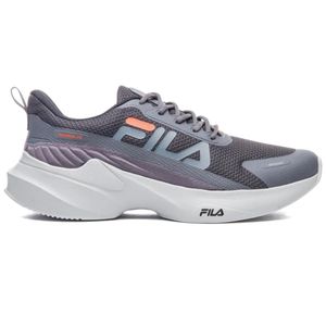 Tênis Fila Progress Lite Masculino Cinza e Laranja
