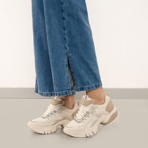 Tênis Ramarim Chunky Feminino Creme